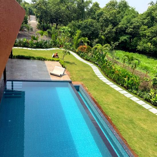 Pool from the terrace
