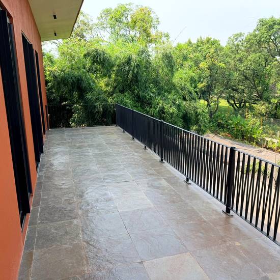 Upper terrace